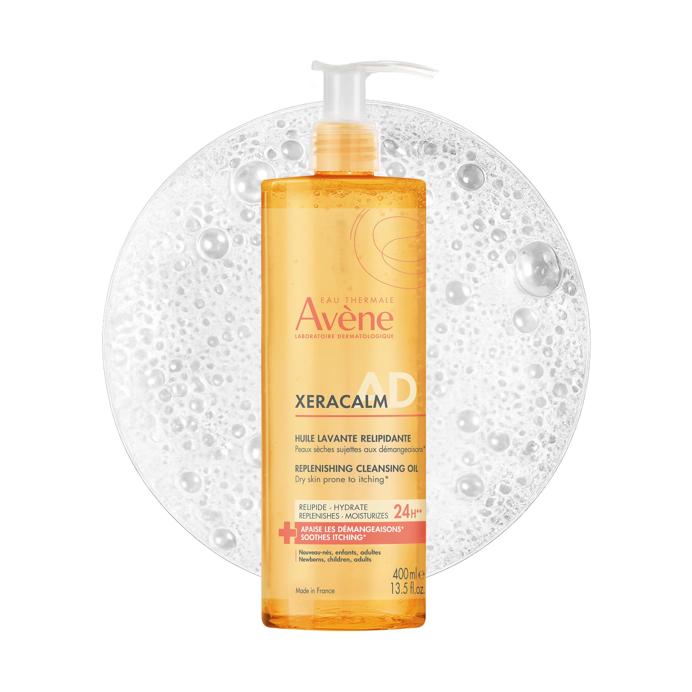 Amazon.com: Avène XeraCalm AD Replenishing Cleansing Oil, Body and